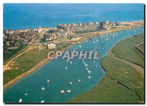 Modern Postcard La Cote Fleurie Cabourg Calvados Port Flower Beach Dives Cap ...