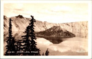 Oregon Crater Lake Real Photo