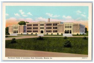 c1940 Northeast Center Louisiana State University Monroe Louisiana LA Postcard