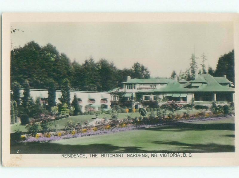 old rppc NICE VIEW Victoria - Vancouver Island British Columbia BC W0857