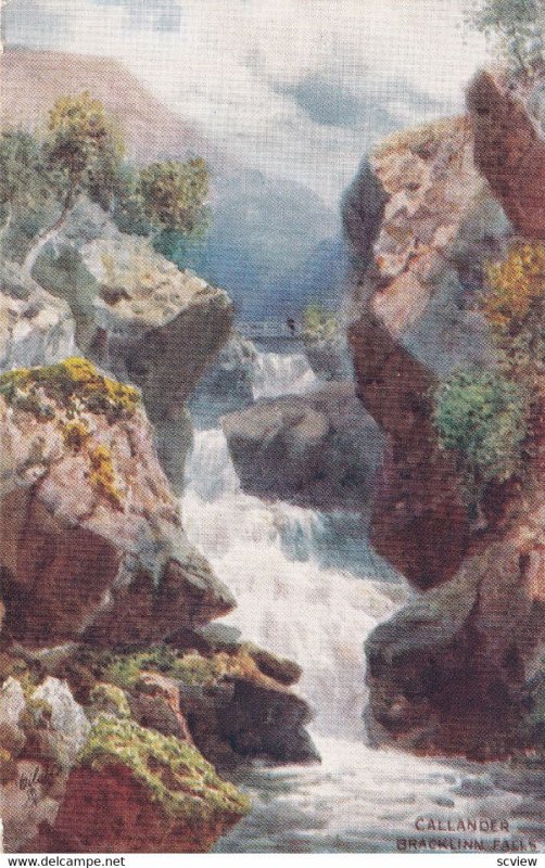 Callander, Bracklinn Falls, 1900-1910s; TUCK 7819
