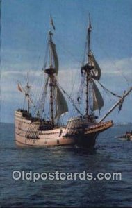 The Mayflower II, Plymouth, Massachusetts, MA USA Sailboat Unused 