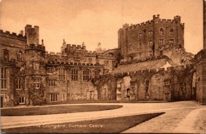 England Durham Castle The Courtyard