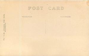 1920s Princeton Green Lake Wisconsin White Way Street View RPPC Co-Mo Postcard