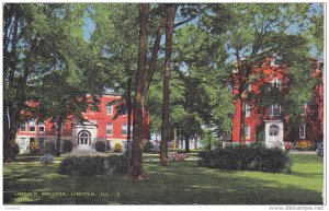 Lincoln College, Lincoln, Illinois, 30-40s