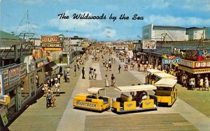 Boardwalk North of Playland in Wildwood-by-the Sea, New Jersey