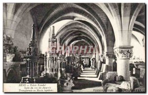 Old Postcard Meaning Palais Synodal Hall ground floor transformed into a lapi...