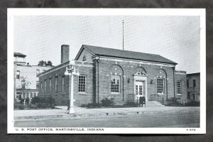 5301 - MARTINSVILLE Indiana 1940s US Post Office