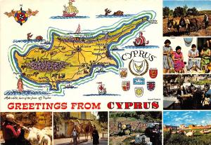 B29549 Cartes geographiques Map Cyprus  Cyprus