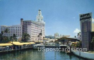 Lake Pancoast, Roney Plaza & Motel Ankara - Miami Beach, Florida FL  