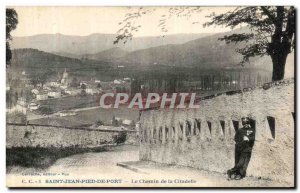 VINTAGE POSTCARD Holy Jean Foot Of the Way of the Port Citadel