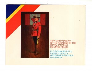 Royal Canadian Mounted Police, 1973 RCMP 100th Anniversary Complete Stamp Packet