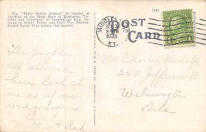 Three States Marker Middlesboro KY