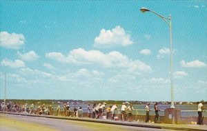 Maryland Greetings From Ocean City Showing Bay Fishing Scene