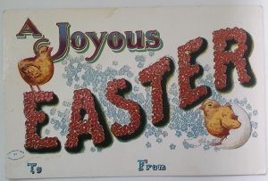 Postcard Joyous Easter - American Post Card Easter 180 No 2349 Ullman