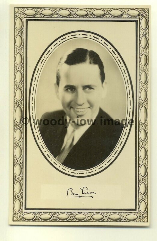 b1252 - Film Actor - Ben Lyon - postcard Picturegoer A12