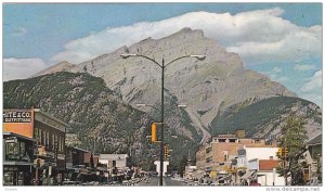 Main Street Business Area, Banff, Alberta, Canada, 40-60s