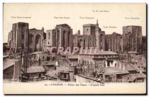 Old Postcard Avignon Palais Des Papes