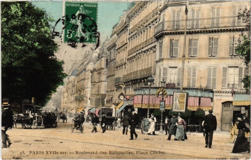 CPA PARIS 17e - Boulevard des Batignolles (74944)