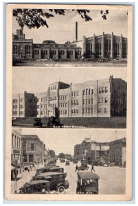 Greeley Colorado Postcard Progressive Greeley 1928 Multiview Advertising Vintage