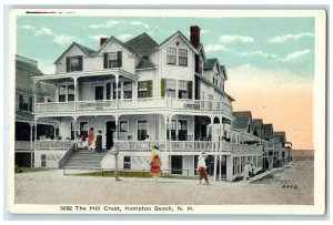 c1920s The Hill Crest Exterior Hampton Beach New Hampshire NH Unposted Postcard