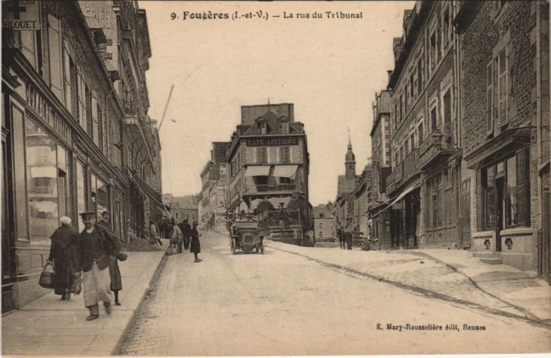 CPA Fougeres rue du Tribunal (1236575)