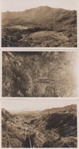 Mount Victoria Fiji 3x Old Postcard Photos & Signed History