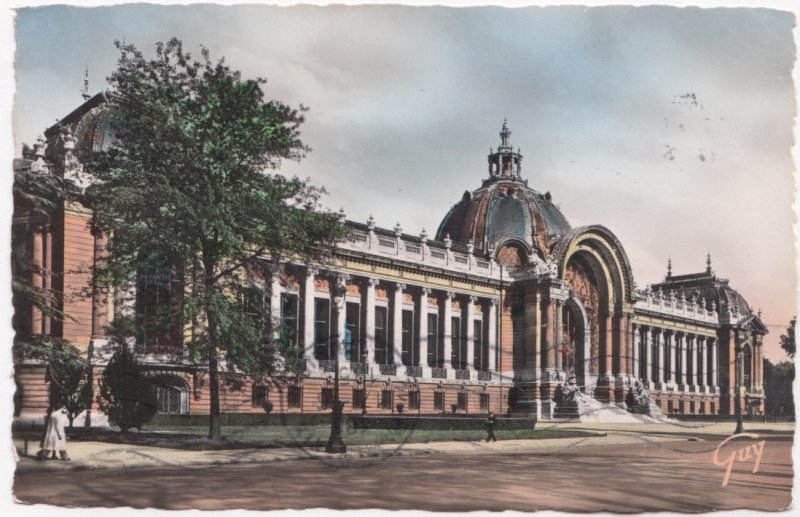 Paris, Le Petit Palais, 1953 used Postcard