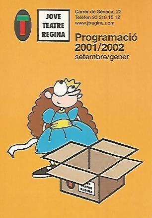 POSTAL PUBLICITARIA 55438: PROGRAMACIO JOVE TEATRE REGINA