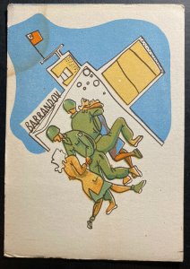 Mint Liberation Of Czechoslovakia Picture Postcard PPC 1945 Film Studios