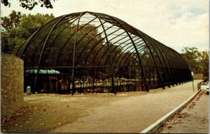 Vtg St Louis Missouri MO Bird Cage at Forest Park 1960s View Postcard