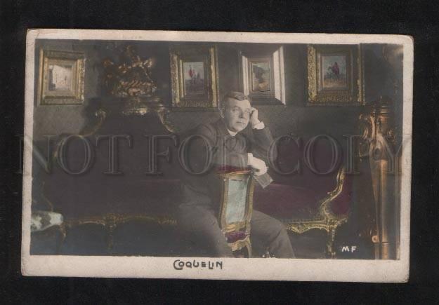 072876 COQUELIN Famous French THEATRE Actor vintage PHOTO