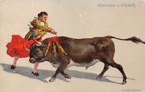 Estocade A Volapie Bullfighting Unused 