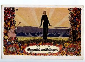 187397 Remember the blind ART NOUVEAU by KUTZER Vintage PC