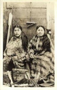 Real Photo - Southeastern Eskimo Girls - Misc, Alaska AK