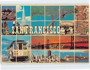 Postcard San Francisco, California