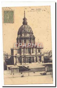 Paris (7th) Old Postcard The Dome des Invalides