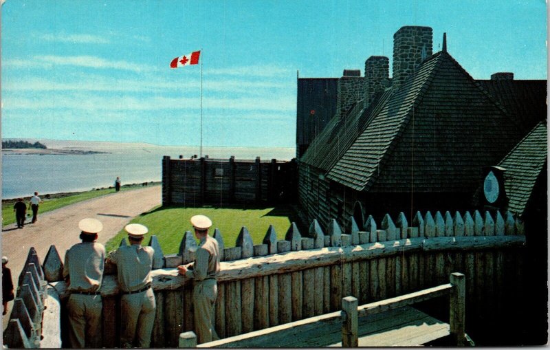 Port Royal National Historic Park Nova Scotia Canada Chrome WOB Postcard 