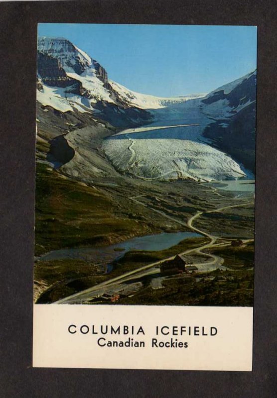 AB Icefields Canadian Rockies British Columbia BC Alberta Canada Carte Postale