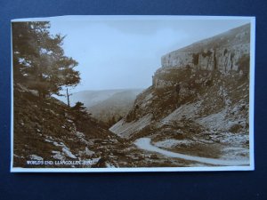 Wales LLANGOLLEN World's End - Old RP Postcard by J. Salmon 11592