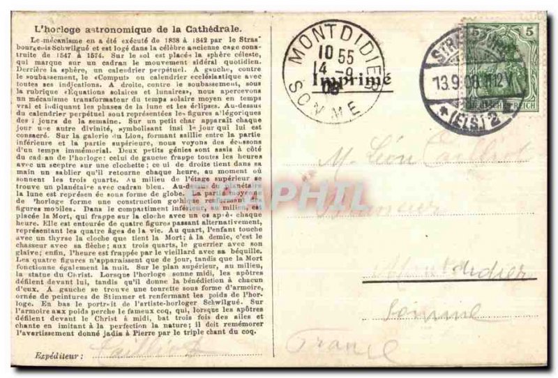 CARD SYSTEM Strasbourg Astronomical Clock