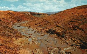 Stream In The Copper Basin Copper Hill & Ducktown Tennessee Vintage Postcard