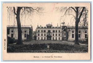 Melun Seine-et-Marne France Postcard The Castle of Vives-Eaux 1905 Posted