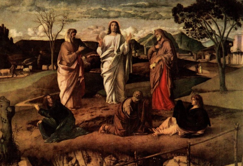 Transfiguration,Bellini Painting BIN