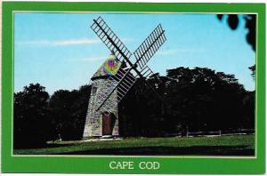 US Cape Cod, Mass.  Showing oldest windmill on Cape Cod.