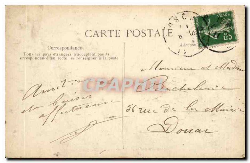 Old Postcard Paris Boulevard of the Italians