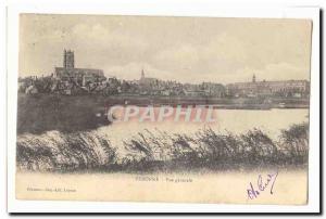 Peronne Old Postcard General view