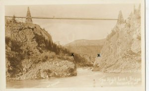 RP, HAZELTON, British Columbia, Canada, 1930-40s; The High Level Bridge