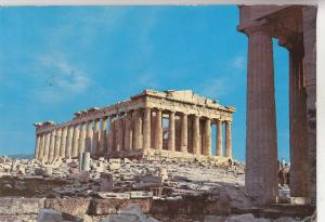 BF26259  athens acropolis the parthenon  greece  front/back image