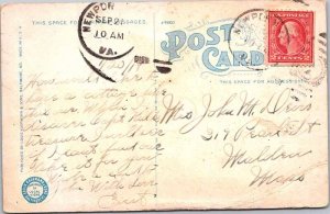 Postcard GOLF COURSE SCENE Phoebus Virginia VA AK5005